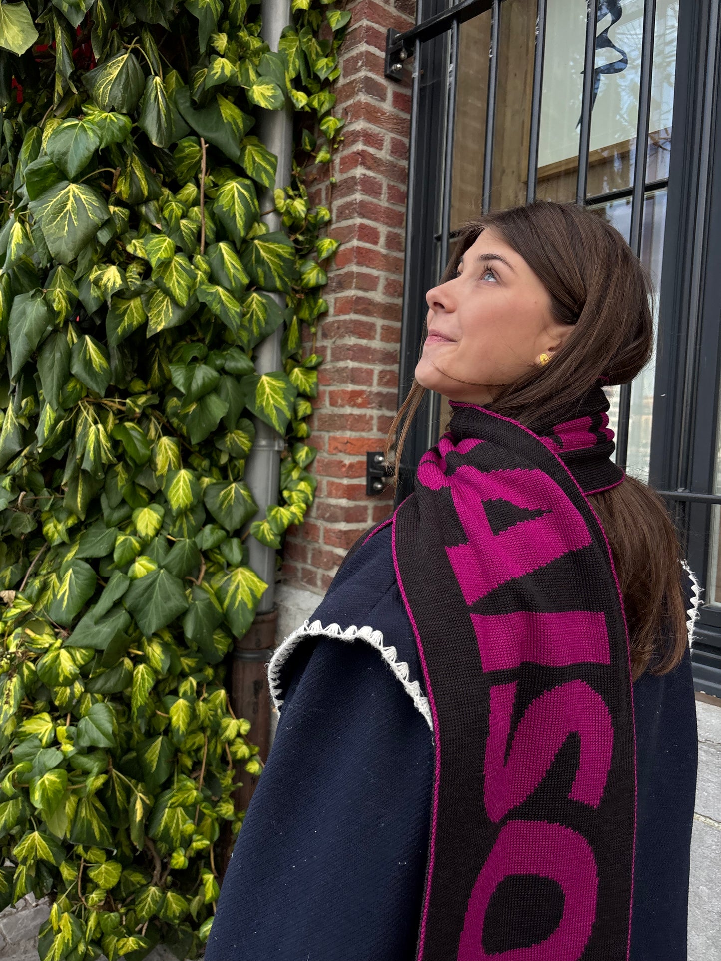 The Essentials Shawl - Brown/Purple