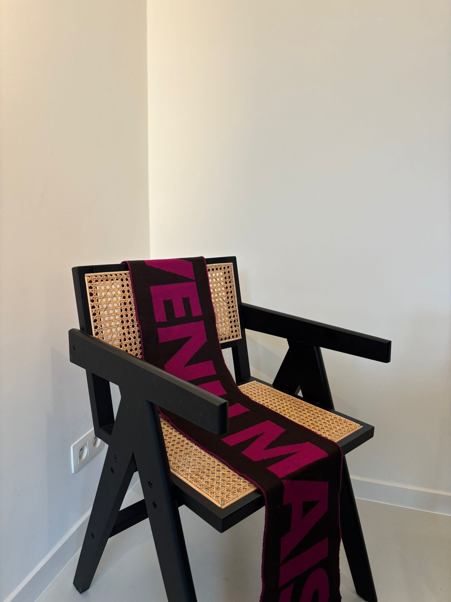 The Essentials Shawl - Brown/Purple