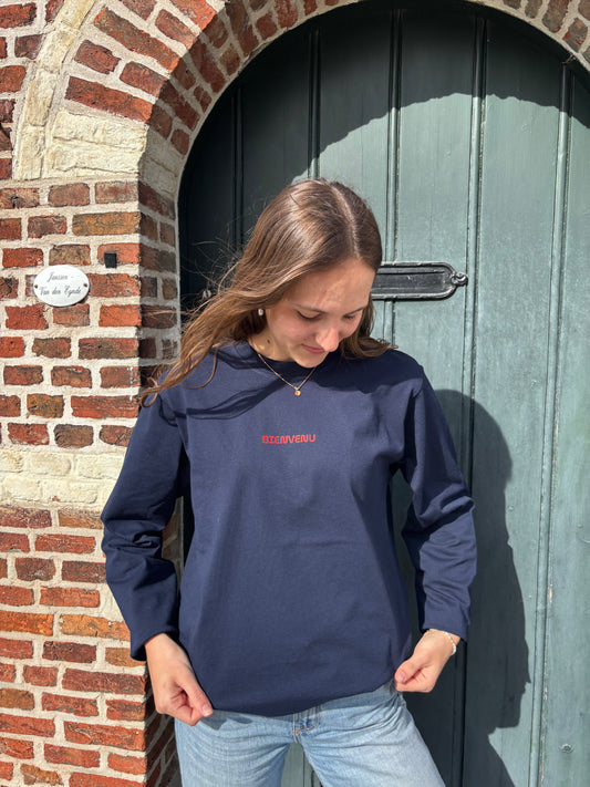 Longsleeve Bienvenu Navy