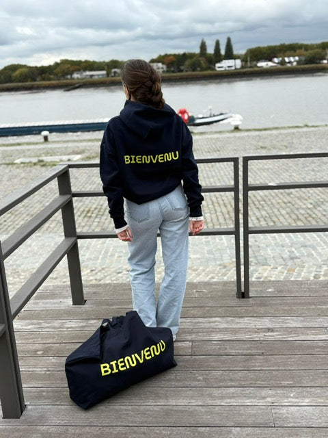 Bienvenu Hoodie Navy